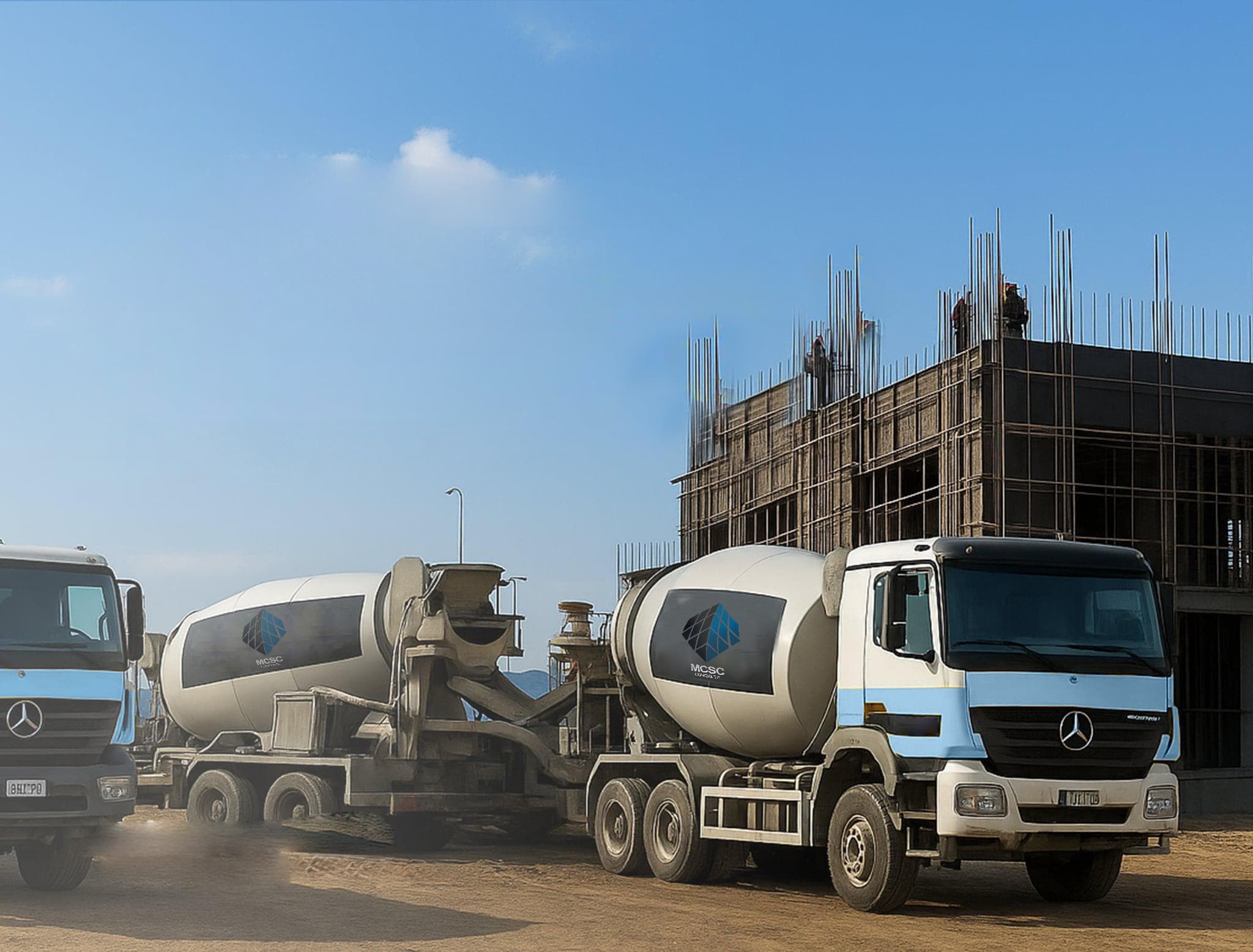 Бетон зуурмаг тээвэрлэх автомашин